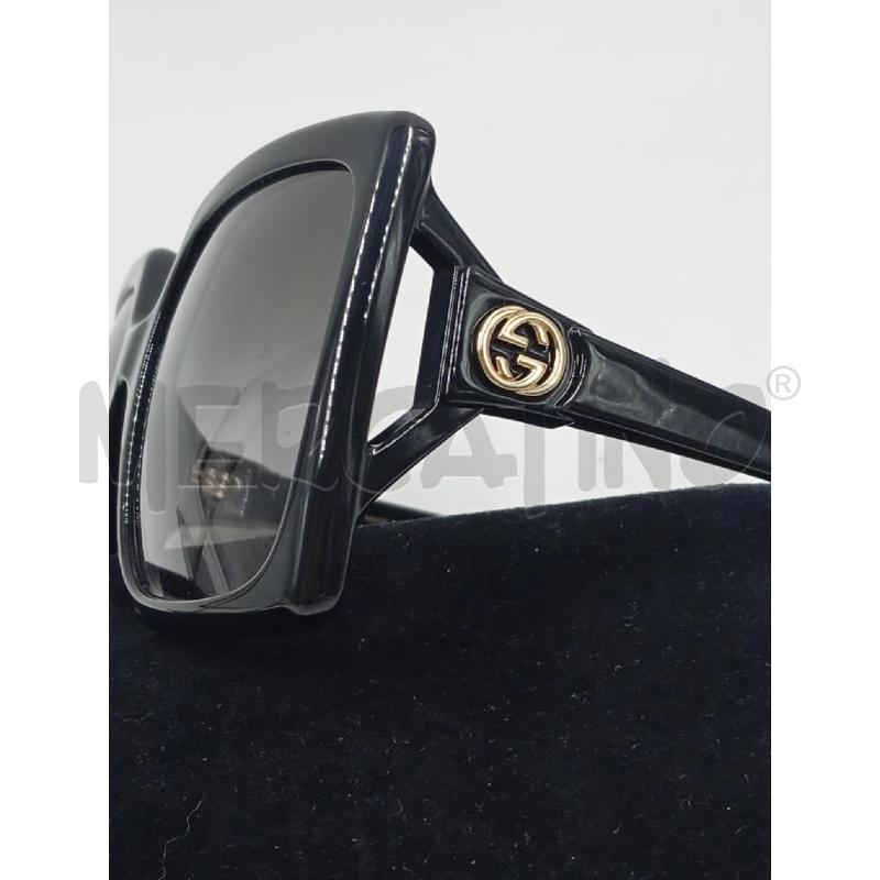 OCCHIALI D GUCCI MONTATURA NERA QUADRATA  | Mercatino dell'Usato Verona fiera 2