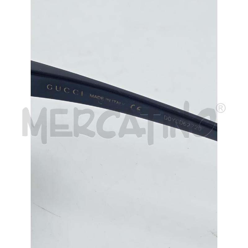 OCCHIALI D GUCCI MONTATURA NERA QUADRATA  | Mercatino dell'Usato Verona fiera 5