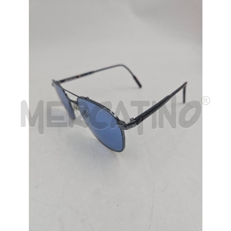 OCCHIALI D MONTBLANC LENTI AZZURRE MONTATURA NERA | Mercatino dell'Usato Verona fiera 2