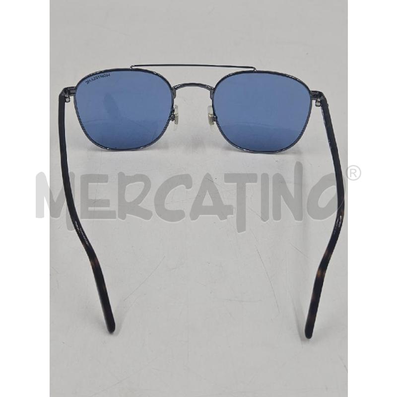 OCCHIALI D MONTBLANC LENTI AZZURRE MONTATURA NERA | Mercatino dell'Usato Verona fiera 3