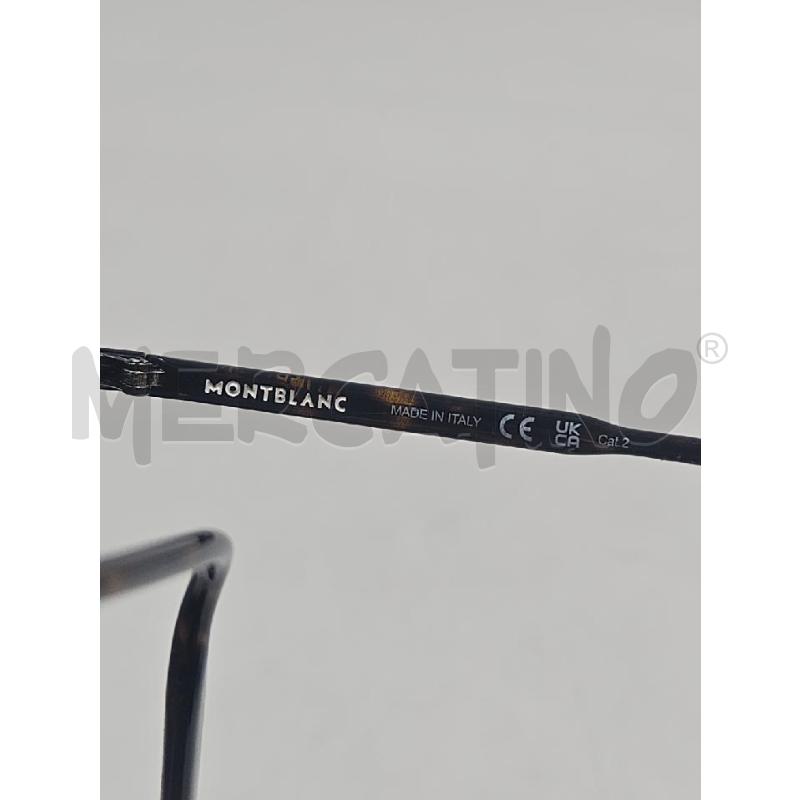OCCHIALI D MONTBLANC LENTI AZZURRE MONTATURA NERA | Mercatino dell'Usato Verona fiera 5