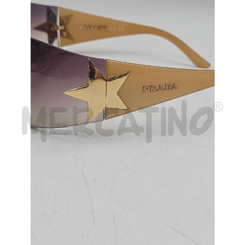 OCCHIALI D PRADA VINTAGE A MASCHERINA CON STELLA  | Mercatino dell'Usato Verona fiera 4