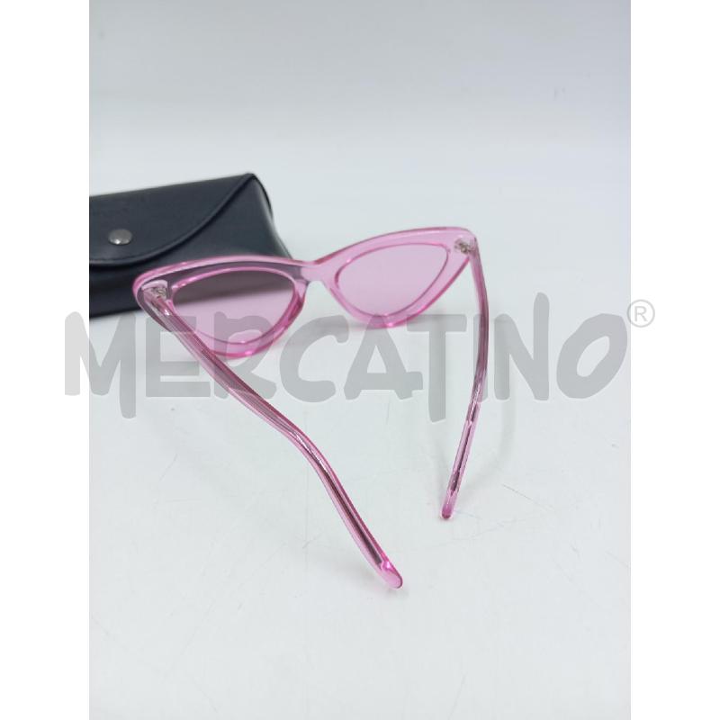 OCCHIALI D SNOB CAT EYE MILANO FUCSIA | Mercatino dell'Usato Verona fiera 2