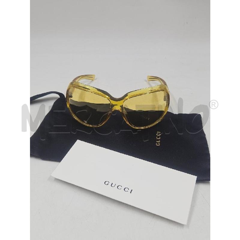 OCCHIALI U GUCCI GIALLO  TRASPARENTE  | Mercatino dell'Usato Verona fiera 1