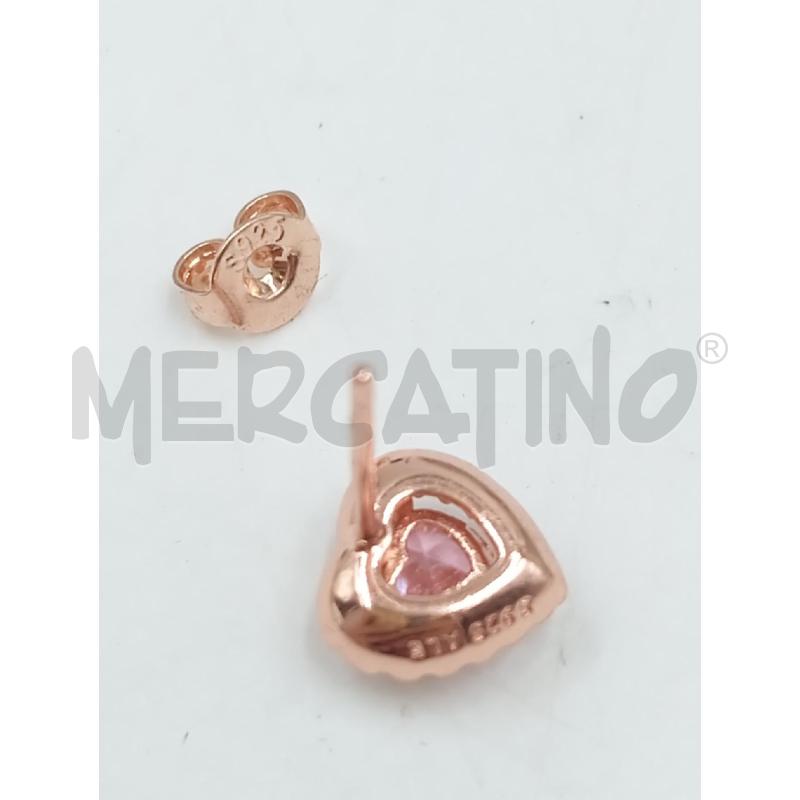 ORECCHINI PANDORA CUORE ROSA | Mercatino dell'Usato Verona fiera 4