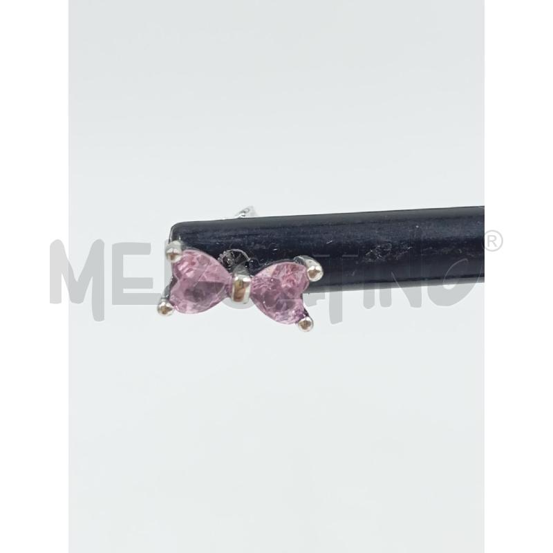 ORECCHINI PANDORA FIOCCO ROSA | Mercatino dell'Usato Verona fiera 1