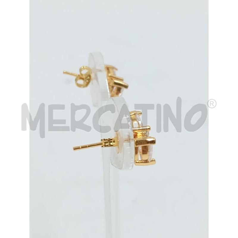 ORECCHINI PANDORA FIOCCO STRASS  | Mercatino dell'Usato Verona fiera 2