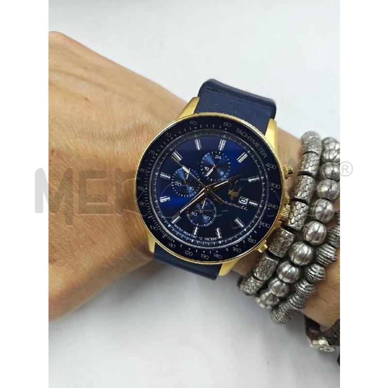 OROLOGIO MASERATI CRONOGRAFO BLU  | Mercatino dell'Usato Verona fiera 2