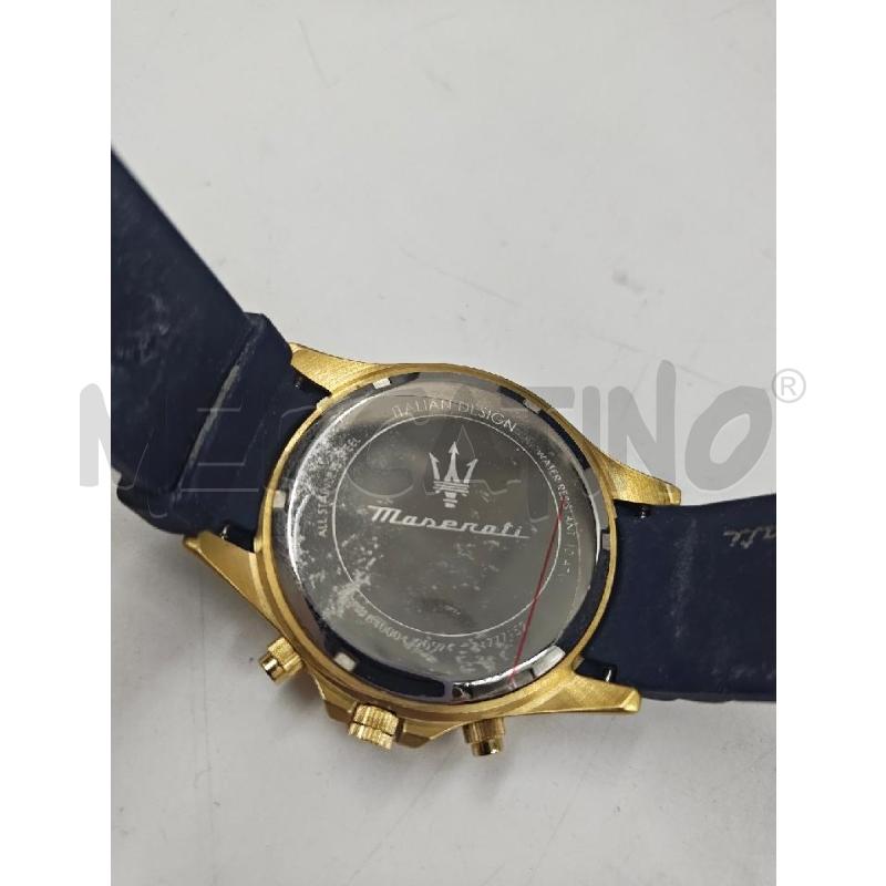 OROLOGIO MASERATI CRONOGRAFO BLU  | Mercatino dell'Usato Verona fiera 3