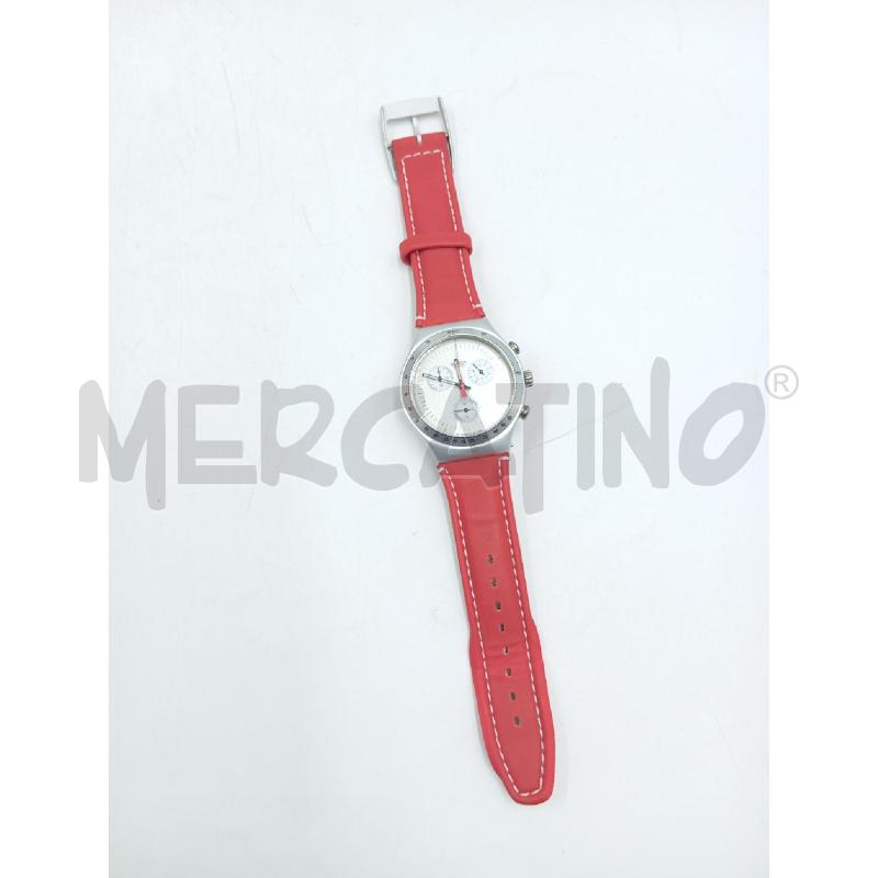 OROLOGIO SWATCH IRONY CINTURINO ROSSO | Mercatino dell'Usato Verona fiera 2
