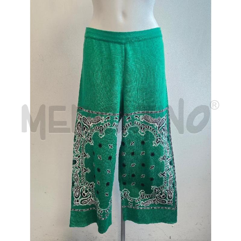PANTALONE DONNA AKEP VERDI FANTASIA BANDANA  | Mercatino dell'Usato Verona fiera 1