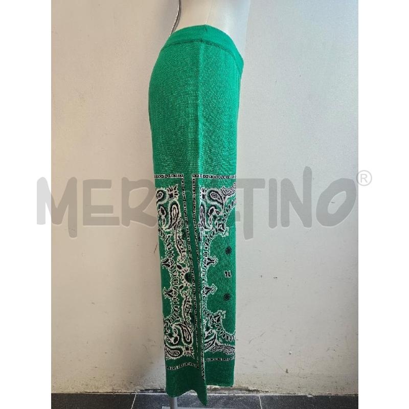 PANTALONE DONNA AKEP VERDI FANTASIA BANDANA  | Mercatino dell'Usato Verona fiera 2