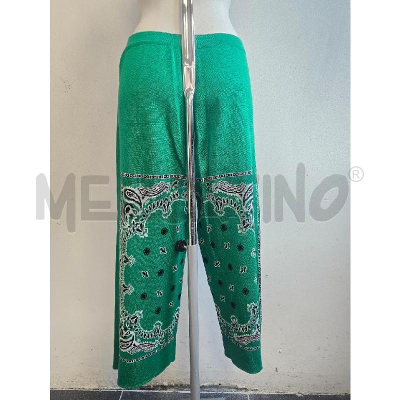 PANTALONE DONNA AKEP VERDI FANTASIA BANDANA  | Mercatino dell'Usato Verona fiera 3