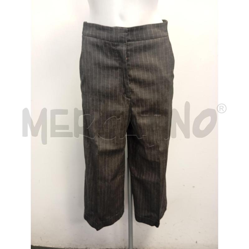 PANTALONE DONNA MALLONI GESSATO GRIGIO | Mercatino dell'Usato Verona fiera 1