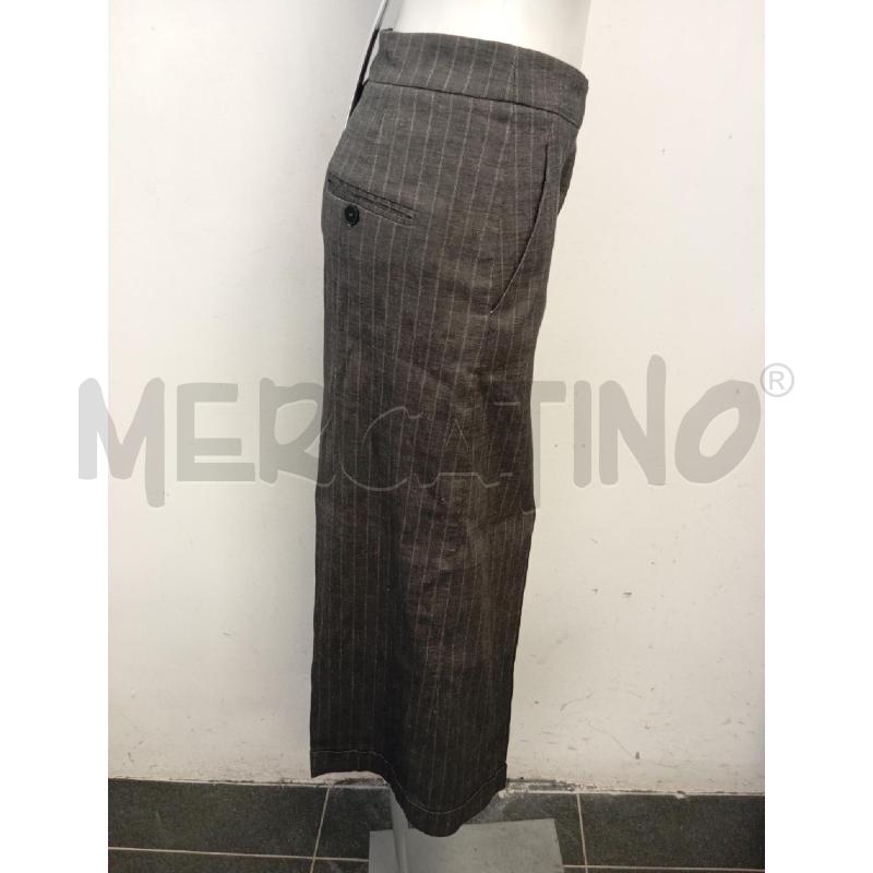 PANTALONE DONNA MALLONI GESSATO GRIGIO | Mercatino dell'Usato Verona fiera 2