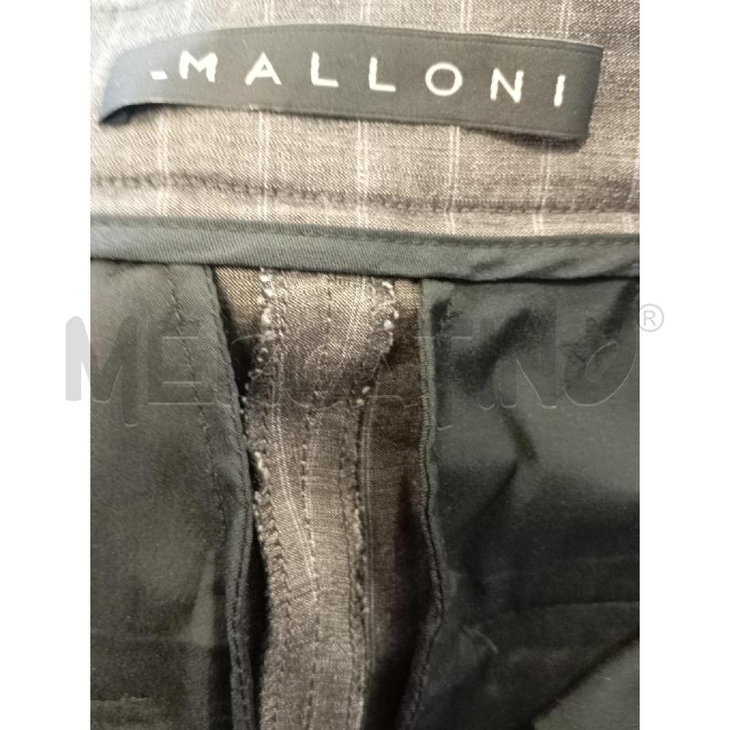 PANTALONE DONNA MALLONI GESSATO GRIGIO | Mercatino dell'Usato Verona fiera 4