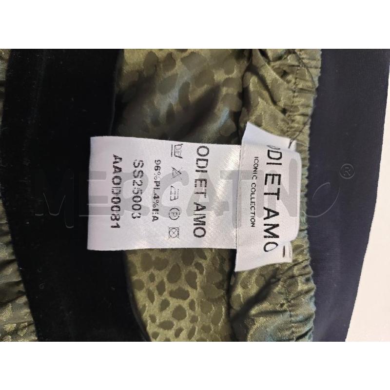PANTALONE DONNA ODI ET AMO VERDE STRASS | Mercatino dell'Usato Verona fiera 3