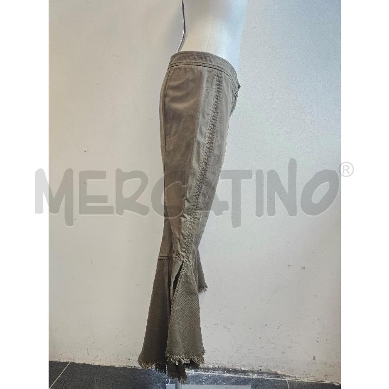 PANTALONE D 5 A 7 CINQ A SEPT VERDE MILITARE  | Mercatino dell'Usato Verona fiera 2