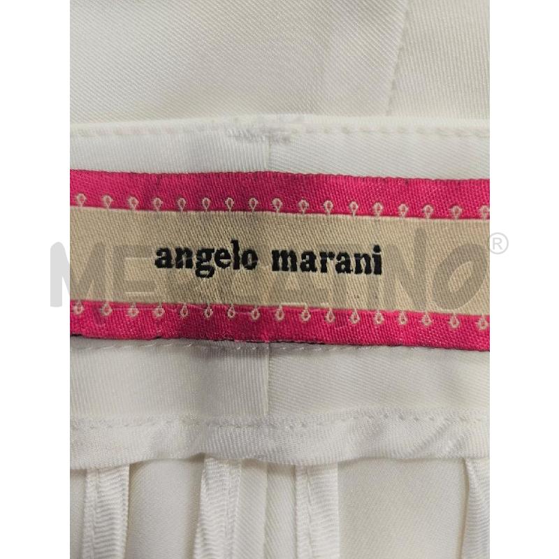 PANTALONE D ANGELO MARANI BIANCO INSERTI STRASS | Mercatino dell'Usato Verona fiera 4