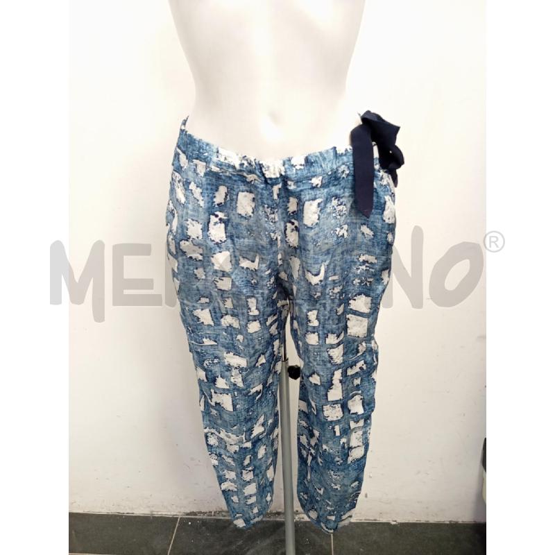 PANTALONE D CAPPELLINI AZZURRO BIANCO  | Mercatino dell'Usato Verona fiera 1