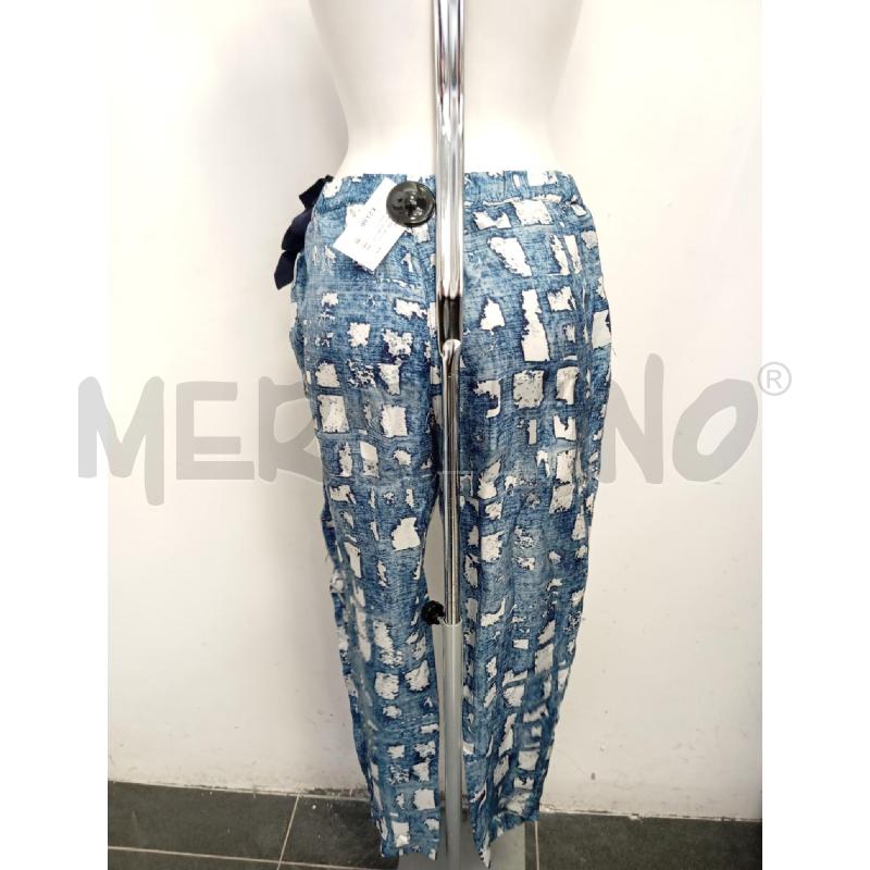 PANTALONE D CAPPELLINI AZZURRO BIANCO  | Mercatino dell'Usato Verona fiera 3