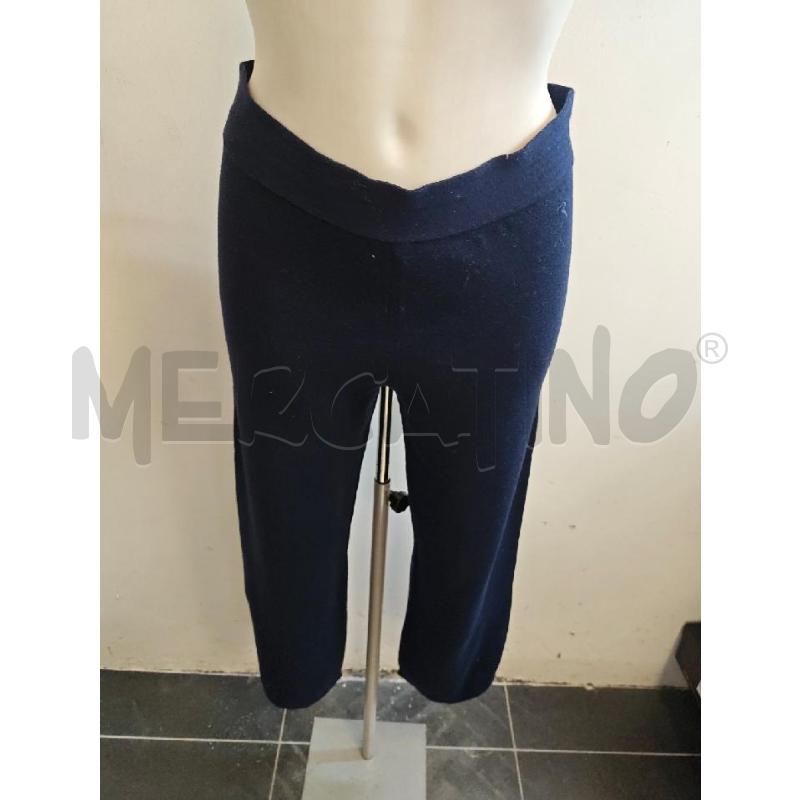 PANTALONE D CHERVO BLU BASCHINA ELASTICA  | Mercatino dell'Usato Verona fiera 1
