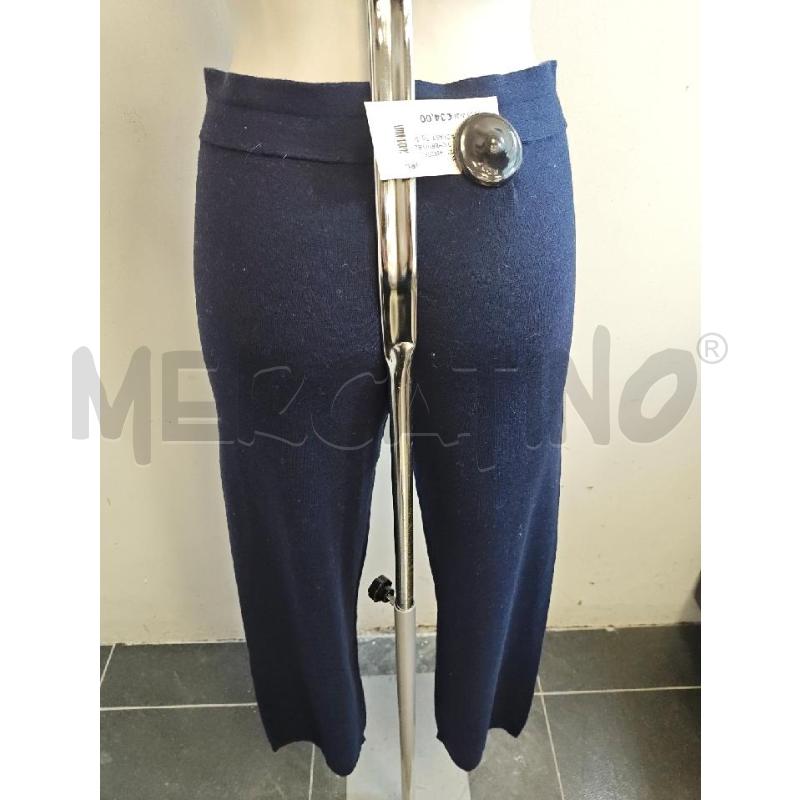 PANTALONE D CHERVO BLU BASCHINA ELASTICA  | Mercatino dell'Usato Verona fiera 3