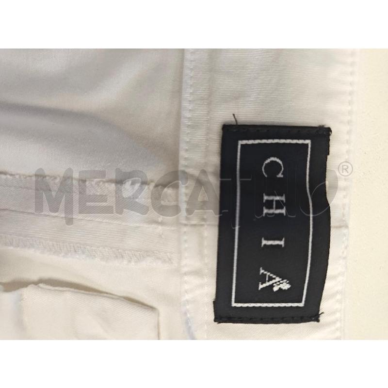 PANTALONE D CHIA BIANCHI CHINOS | Mercatino dell'Usato Verona fiera 4