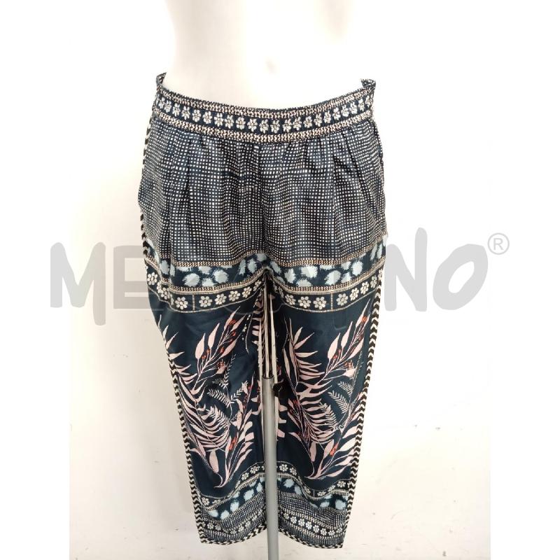 PANTALONE D DIANE VON FURSTENBERG BLU ROSA AZZURRO   | Mercatino dell'Usato Verona fiera 1