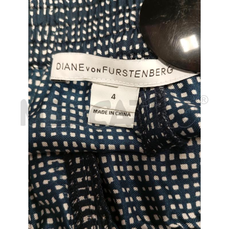 PANTALONE D DIANE VON FURSTENBERG BLU ROSA AZZURRO   | Mercatino dell'Usato Verona fiera 4