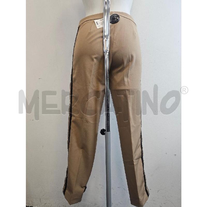 PANTALONE D ERMANNO SCERVINO BEIGE BANDE LAT NERE | Mercatino dell'Usato Verona fiera 3