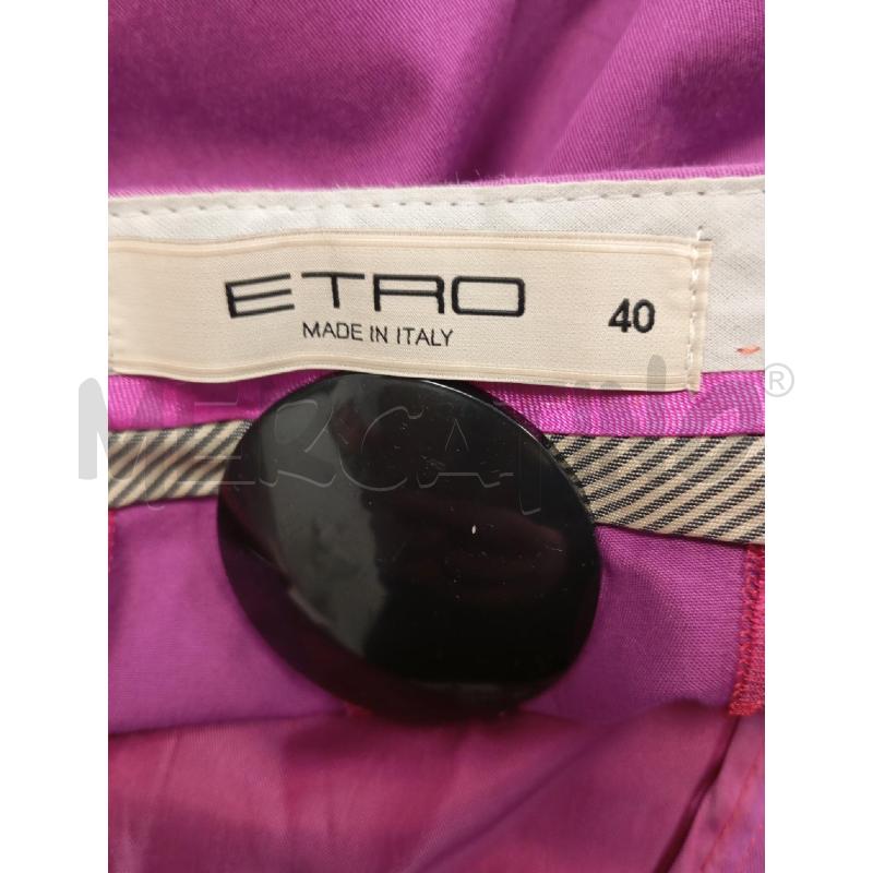 PANTALONE D ETRO CICLAMINO  | Mercatino dell'Usato Verona fiera 4