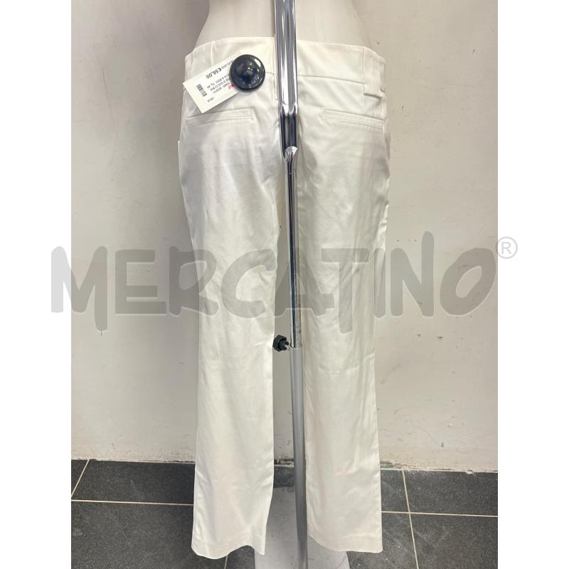 PANTALONE D GUCCI BIANCO TASCA A RISVOLTO  | Mercatino dell'Usato Verona fiera 3