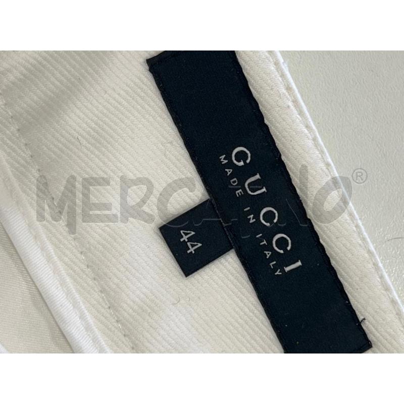 PANTALONE D GUCCI BIANCO TASCA A RISVOLTO  | Mercatino dell'Usato Verona fiera 4