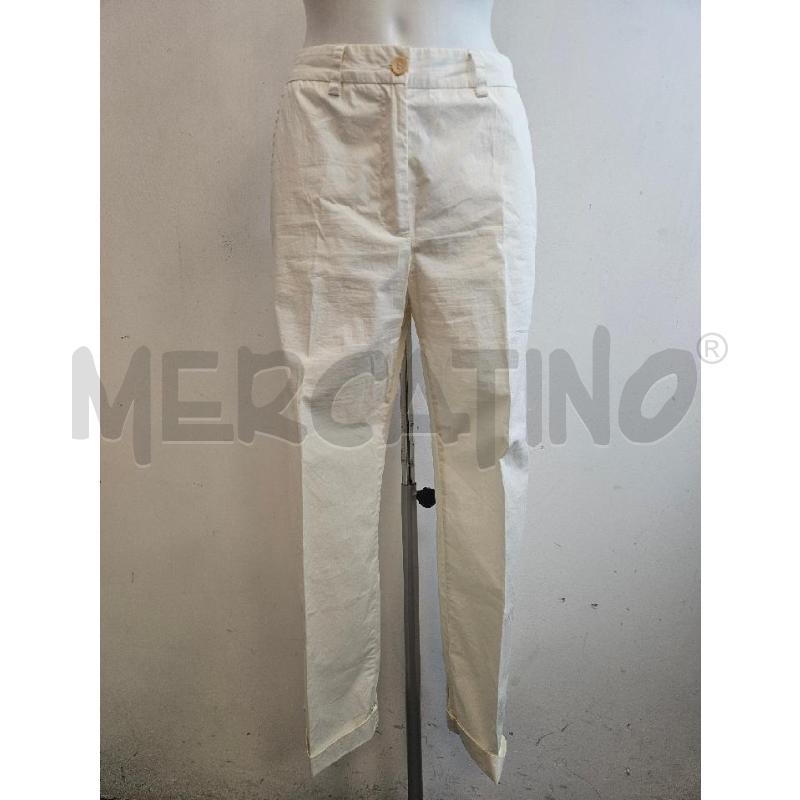 PANTALONE D HANAMI D OR CREMA VITA ELASTICA  | Mercatino dell'Usato Verona fiera 1