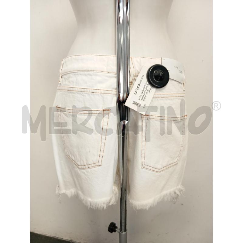 PANTALONE D IRO BIANCO CORTO IN DENIM  | Mercatino dell'Usato Verona fiera 3