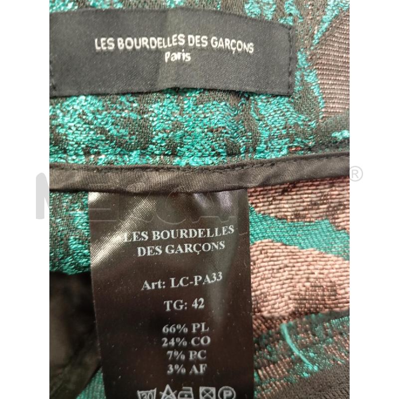 PANTALONE D LES BOURDELLES DES GARCONS MARRONE FIORI  | Mercatino dell'Usato Verona fiera 4