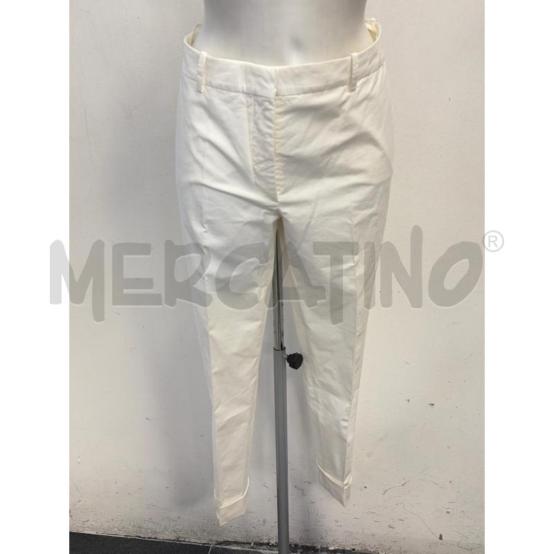 PANTALONE D LORO PIANA BIANCO  | Mercatino dell'Usato Verona fiera 1