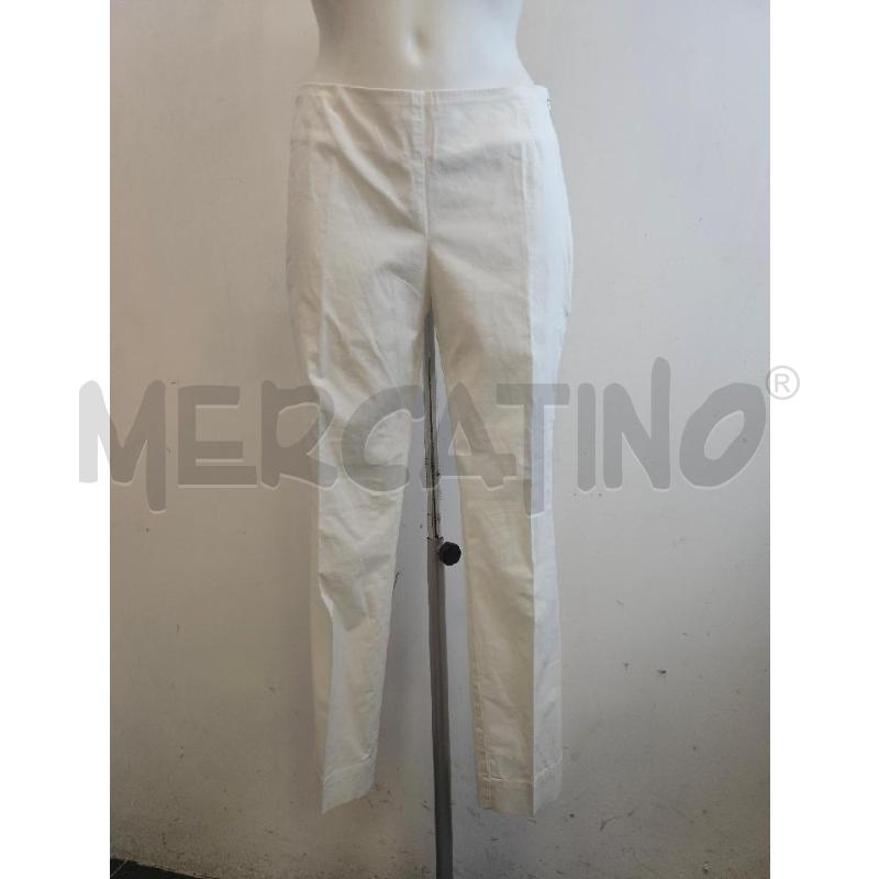 PANTALONE D MALIPARMI BIANCO BASIC  | Mercatino dell'Usato Verona fiera 1