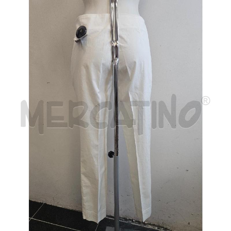 PANTALONE D MALIPARMI BIANCO BASIC  | Mercatino dell'Usato Verona fiera 3