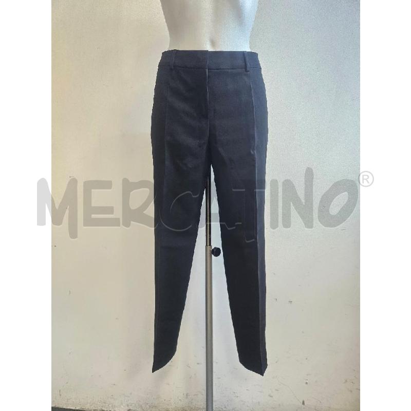 PANTALONE D MAX MARA NERO STIRATURA CENTRALE  | Mercatino dell'Usato Verona fiera 1