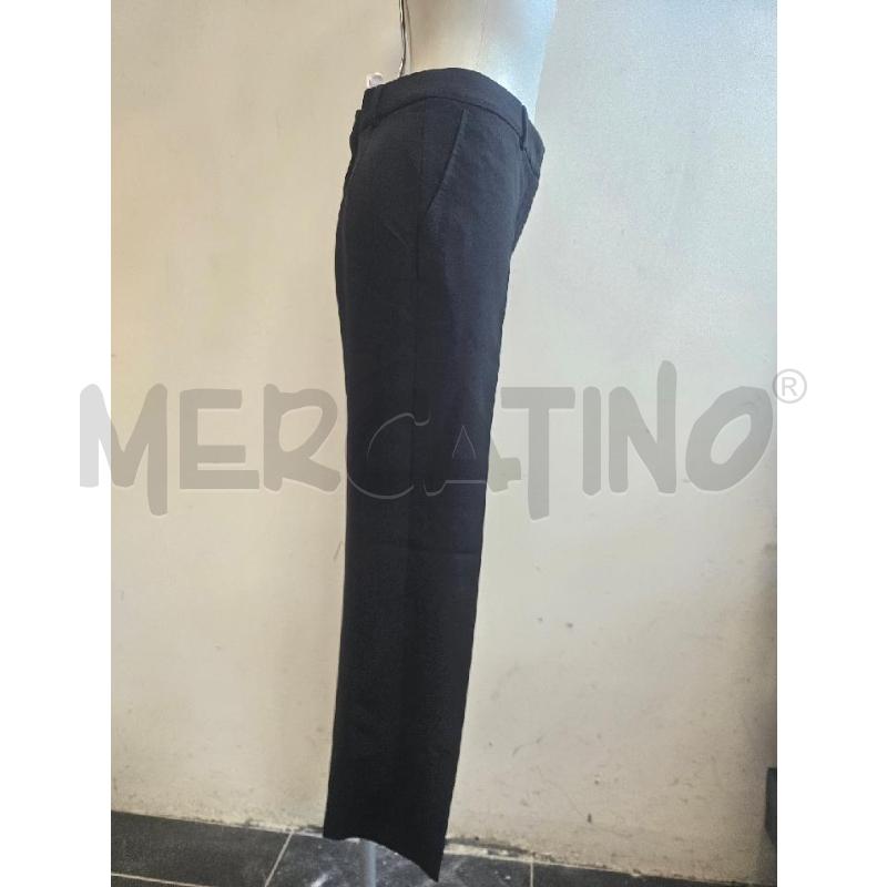 PANTALONE D MAX MARA NERO STIRATURA CENTRALE  | Mercatino dell'Usato Verona fiera 2