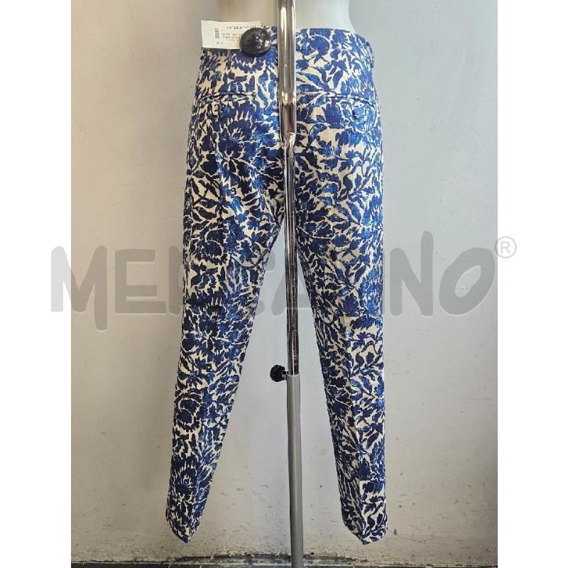 PANTALONE D MAX MARA WEEKEND AZZ BIA  | Mercatino dell'Usato Verona fiera 3