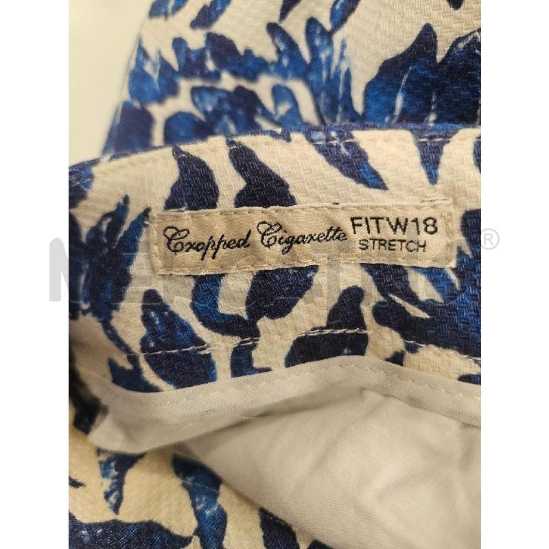 PANTALONE D MAX MARA WEEKEND AZZ BIA  | Mercatino dell'Usato Verona fiera 5