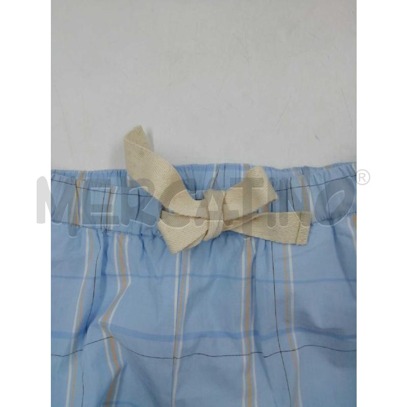  PANTALONE D SEMICOUTURE 01 AZZURRO QUADRI LACCIO BEIGE  | Mercatino dell'Usato Verona fiera 4