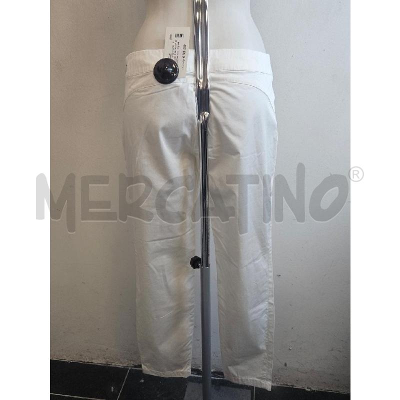 PANTALONE D SEVENTY BIANCO CERN LAT  | Mercatino dell'Usato Verona fiera 3