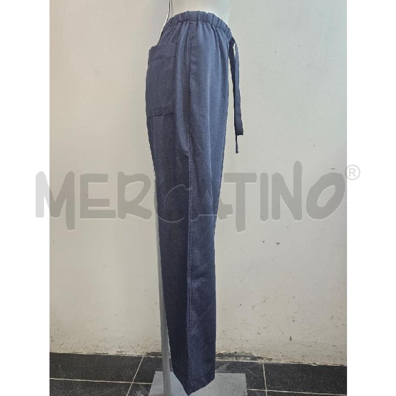 PANTALONE D SOLO TRE GRIGIO CON COULISSE  | Mercatino dell'Usato Verona fiera 2