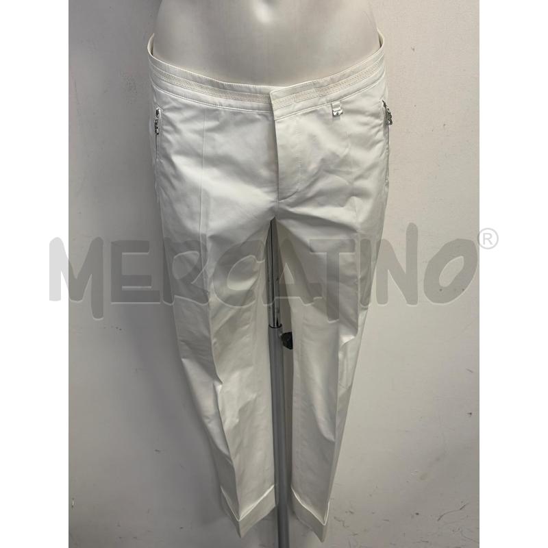 PANTALONE D SONIA BOGNER BIANCO  | Mercatino dell'Usato Verona fiera 1