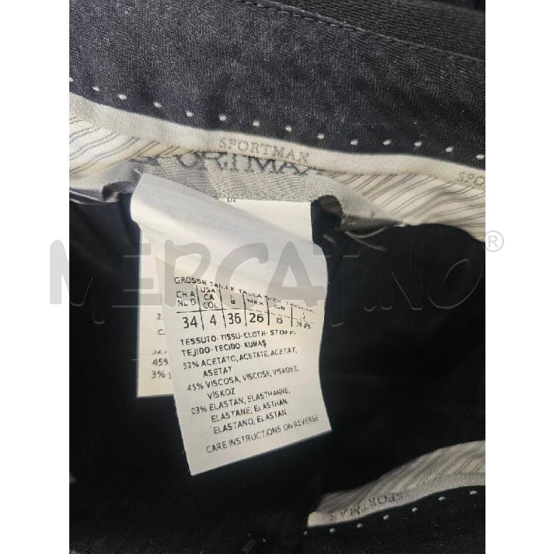 PANTALONE D SPORTMAX NERI 3/4 | Mercatino dell'Usato Verona fiera 4