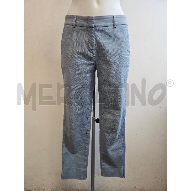 PANTALONE D  CAPPELLINI AZZURRI NIDO D APE  | Mercatino dell'Usato Verona fiera 1